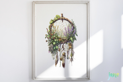 Herbal Witch Sublimation Clipart Bundle Product Image 3