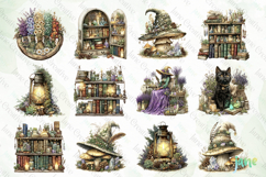 Herbal Witch Sublimation Clipart Bundle Product Image 8