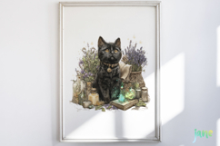 Herbal Witch Sublimation Clipart Product Image 5