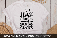 Christmas Cat SVG Design - Christmas T-shirt Design Product Image 2