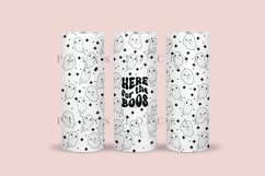 Bundle 6 Halloween Skinny Tumbler Sublimation Wrap SVG Product Image 6