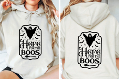Here for the Boos SVG Quote Product Image 2