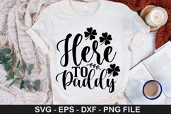 Here to paddy SVG - St. Patrick's Day Design Product Image 1