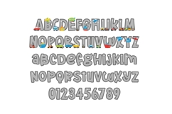 Here We Go Color Font Product Image 3