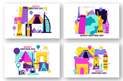 10 World Heritage Day Illustration Product Image 2