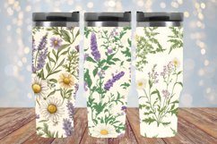 Heritage Blooming Foliage Digital Paper | Vintage Floral Product Image 5