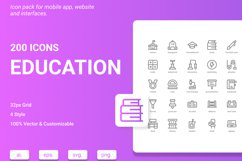 Education Icon Pack Product Image 1