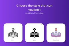 Online Education Icon Pack Product Image 3