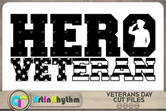 Hero Veteran SVG / America Veterans Day SVG Product Image 1