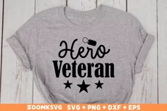Hero Veteran SVG, Veteran SVG, Military SVG Product Image 2