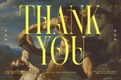 Heroic Brutal - Bold Tall Serif Display Font Product Image 20