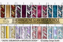 Herringbone Tumbler Wrap Bundle Colorful Seamless Wraps PNG for 20oz Skinny Tumblers and 30oz Skinny Tumblers Straight and Tapered