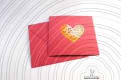 Heart flowers cutting file SVG DXF Product Image 3