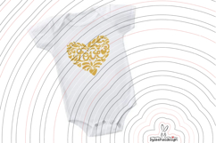 Heart Love Cutting file SVG DXF Product Image 3