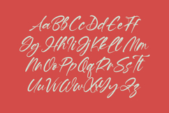 Hevling Justien Bold Brush Font Product Image 10