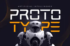 Hexa - Futuristic Font Product Image 3