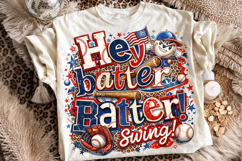 Hey Batter Batter Swing, Baseball Game Day PNG, Baseball Mom Product Image 1