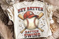 Hey Batter Batter Swing, Baseball Game Day PNG, Baseball Mom Product Image 2