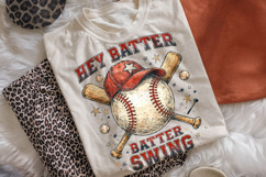 Hey Batter Batter Swing, Baseball Game Day PNG, Baseball Mom Product Image 3