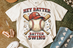 Hey Batter Batter Swing, Baseball Game Day PNG, Baseball Mom Product Image 4