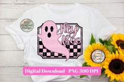 Hey Boo Halloween PNG | Funny Ghost Halloween PNG Product Image 1