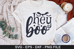 Hey boo SVG - Halloween Design Product Image 1