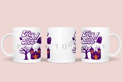 hey boo halloween coffee mug sublimation wrap glass mug wrap svg presized for 11oz and 15oz glass mug are sublimation files