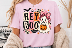 Hey Boo Halloween Sublimation Design Product Image 3