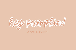 Hey Pumpkin Script Product Image 1