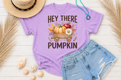 Hey There Pumpkin Autumn Sublimation Design Product Image 3