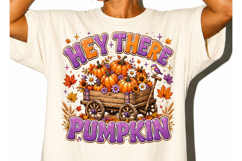 Hey There Pumpkin Fall PNG Trendy Autumn Product Image 3
