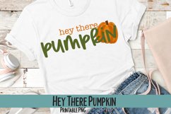 Hey There Pumpkin Sublimation PNG Product Image 1