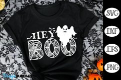 Hey Boo Halloween SVG | Halloween SVG Product Image 1