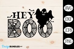 Hey Boo Halloween SVG | Halloween SVG Product Image 2