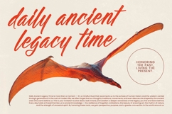 Heyday Gustine - Modern Brush Font Product Image 11