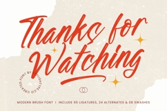 Heyday Gustine - Modern Brush Font Product Image 20