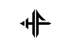 HF Logo design Product Image 1