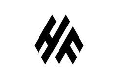 HF logo design Product Image 1