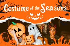Hellow Ghoste Halloween Horror Display Font | Creepy Scary Product Image 9