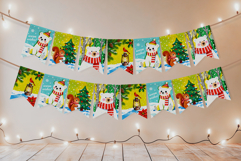 Adorable Christmas Printable JPG Files For Cards, Wall Art Product Image 4