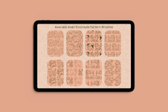 Adorable Dogs Procreate Pattern Brushes Seamless Puppies Product Image 1