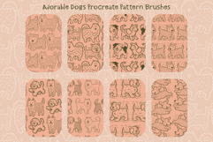 Adorable Dogs Procreate Pattern Brushes Seamless Puppies Product Image 2