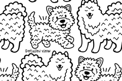 Adorable Dogs Procreate Pattern Brushes Seamless Puppies Product Image 5