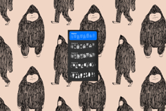 Procreate Pattern Brushes - Bigfoot Repeatable Patterns Product Image 2