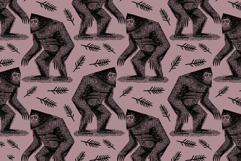 Procreate Pattern Brushes - Bigfoot Repeatable Patterns Product Image 4