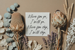 Boho Cards JPG Mockup Set, Wedding, Baby, Greeting Cards Product Image 2
