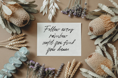 Boho Cards JPG Mockup Set, Wedding, Baby, Greeting Cards Product Image 9