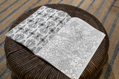 Coloring Book Pages - KDP interiors and covers - PNG Product Image 4