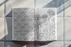 Coloring Book Pages - KDP interiors and covers - PNG Product Image 5