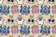 Creature Feature Procreate Pattern Brushes Product Image 3